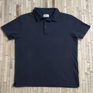 Barkers' Men's Size M 100% Mercerised Supima Cotton Navy Polo